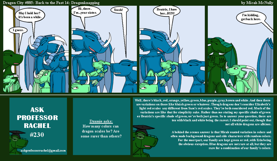 885. Back to the Past 14: Dragonknapping (With Ask Professor Rachel 230)