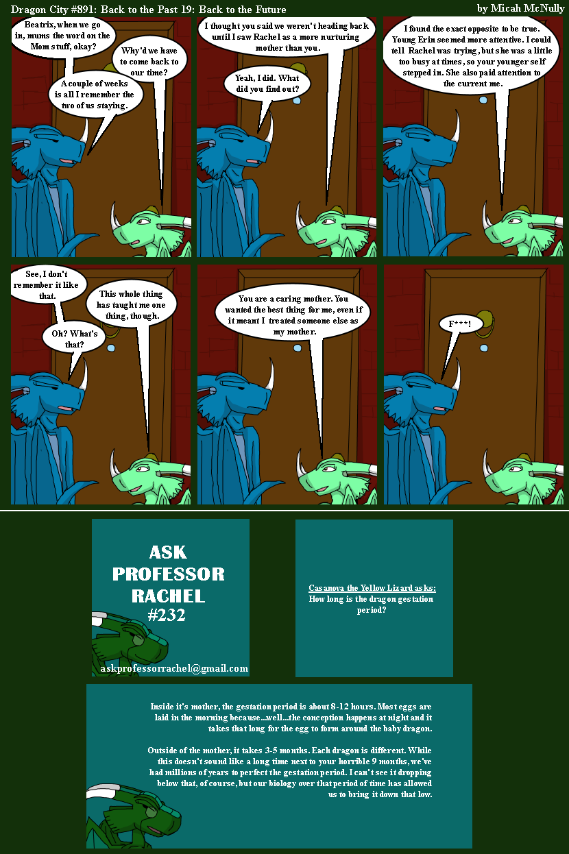 891. Back to the Past 20: Back to the Future (With Ask Professor Rachel 232)