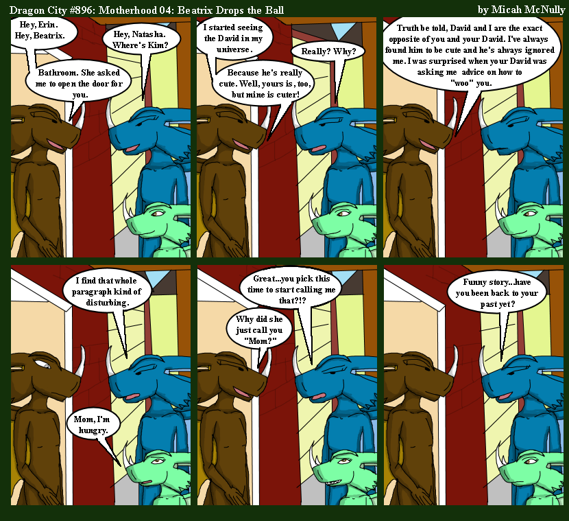 896. Motherhood 04: Beatrix Drops the Ball