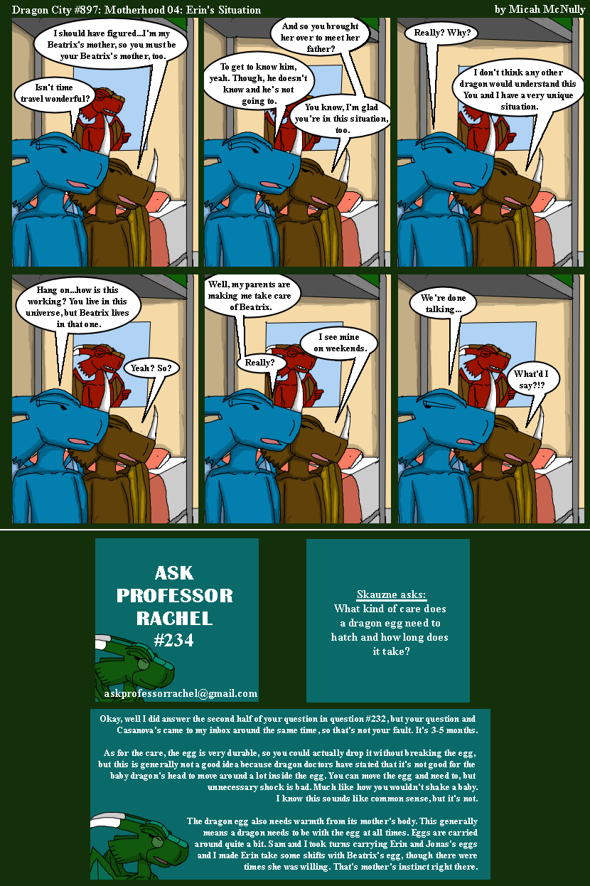 897. Motherhood 05: Erin's Situation (With Ask Professor Rachel 234)