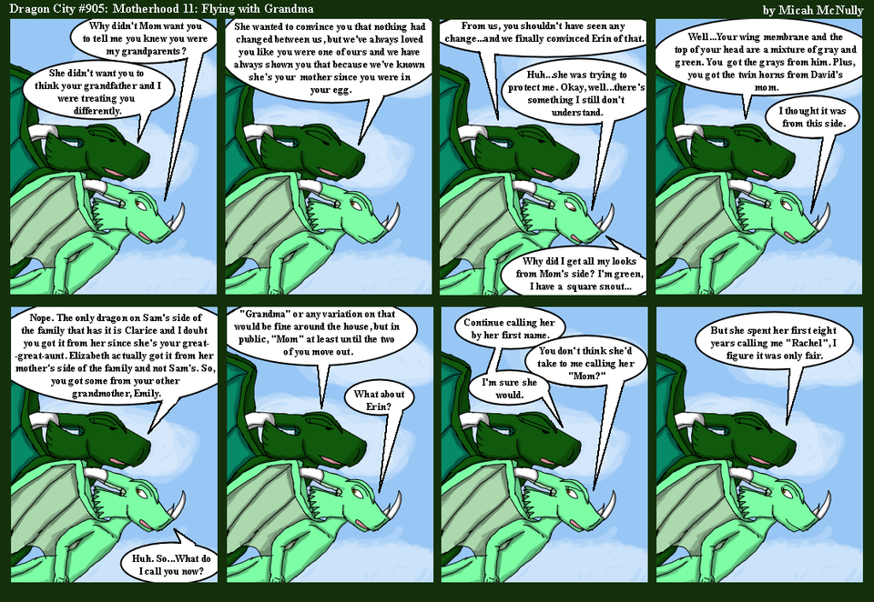 905. Motherhood 11: Flying with Grandma