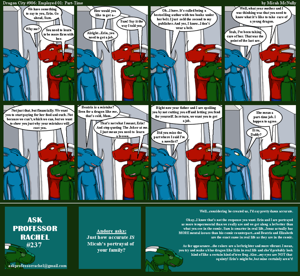 906. Employment 01: Part-Time (With Ask Professor Rachel 237)