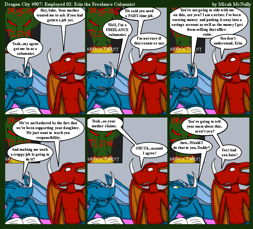 907. Employment 02: Erin the Freelance Columnist