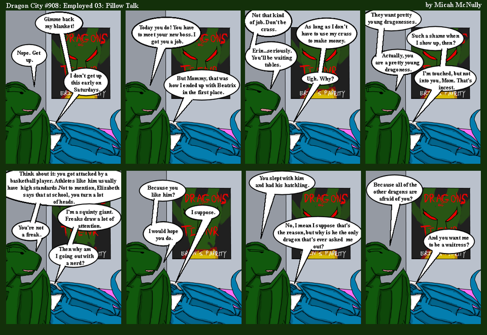 908. Employment 03: Pillow Talk