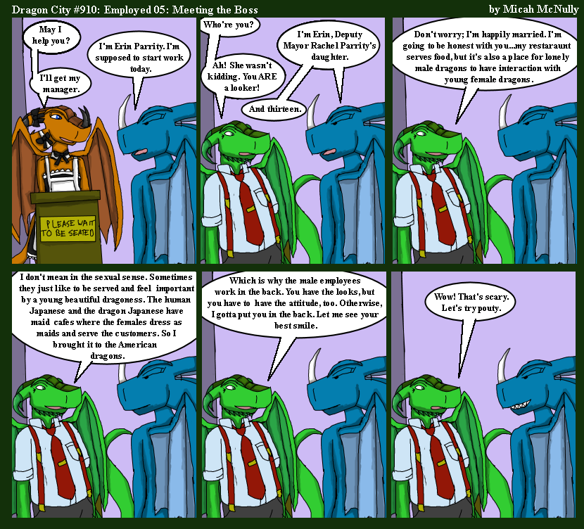 910. Employed 05: Meeting the Boss