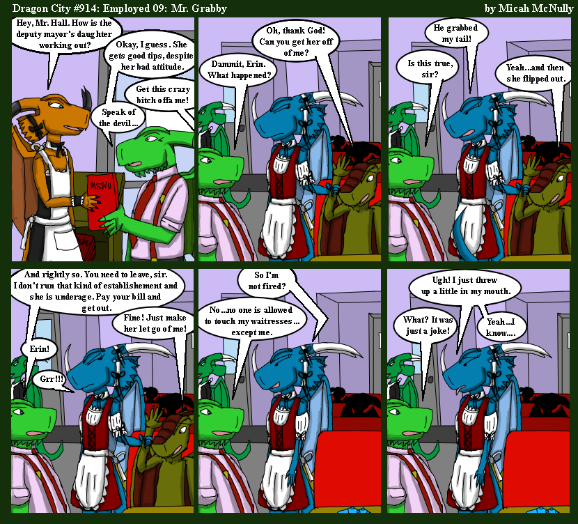 914. Employed 09: Mr. Grabby