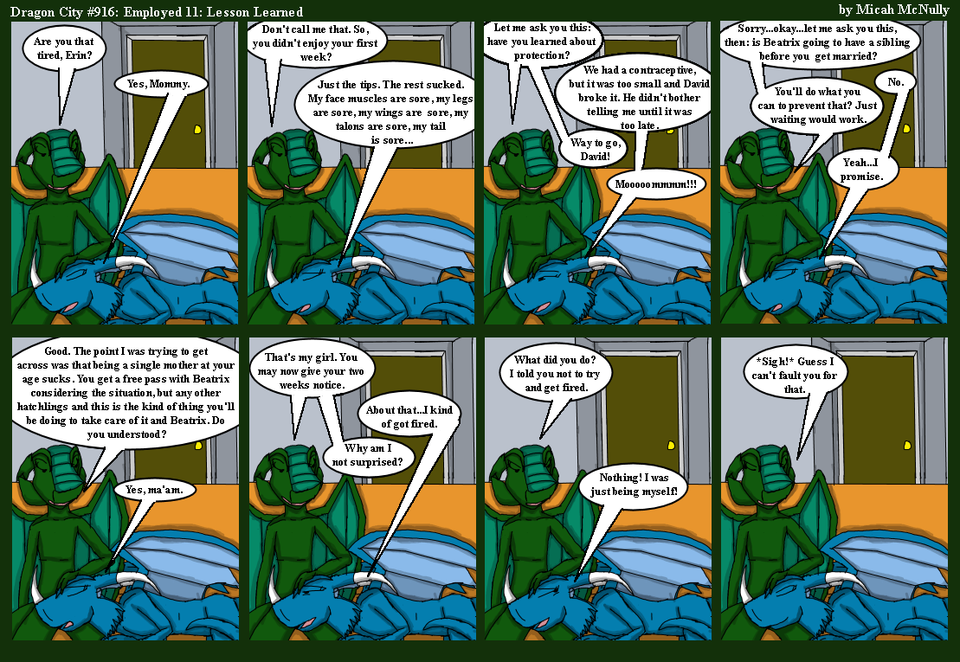 916. Employed 11: Lesson Learned