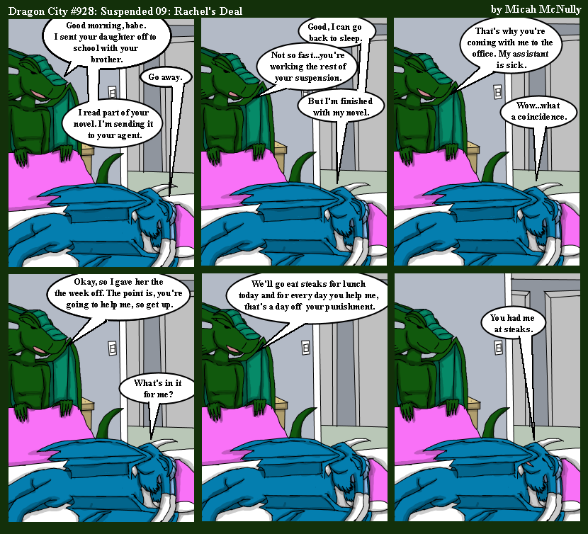 928. Suspended 09: Rachel's Deal