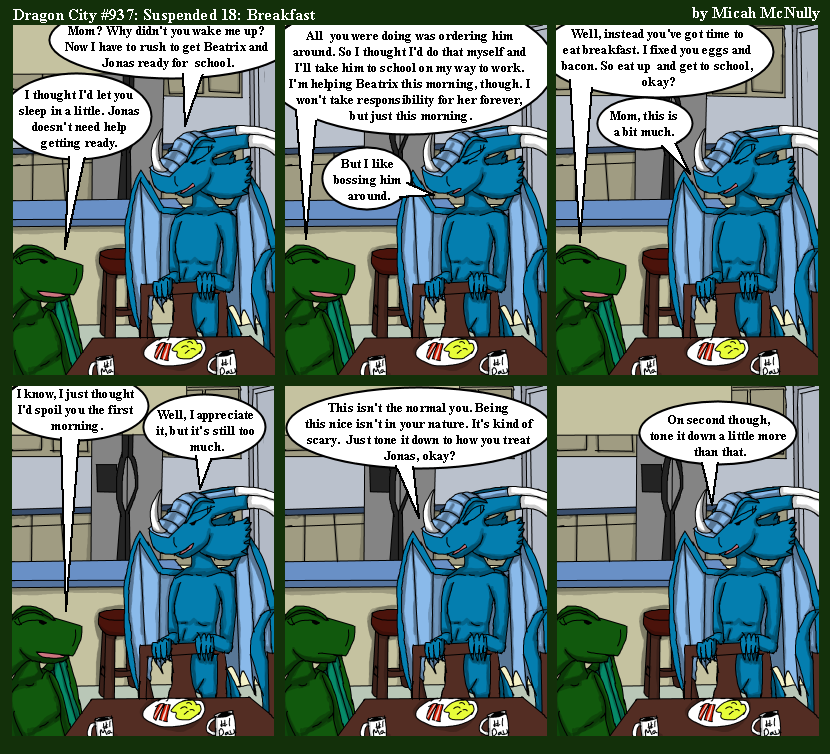 937. Suspended 18: Breakfast