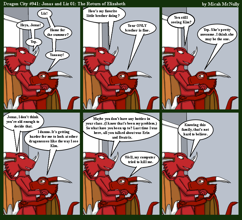 941. Jonas and Liz: The Return of Elizabeth