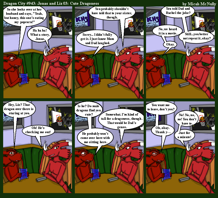 943. Jonas and Liz 03: Cute Dragoness