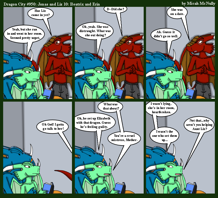 950. Jonas and Liz 10: Beatrix and Erin