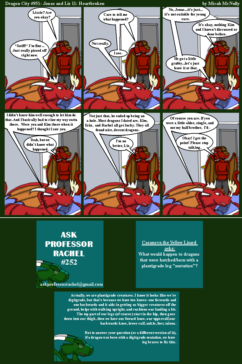 951. Jonas and Liz 11: Heartbroken (With Ask Professor Rachel 252)