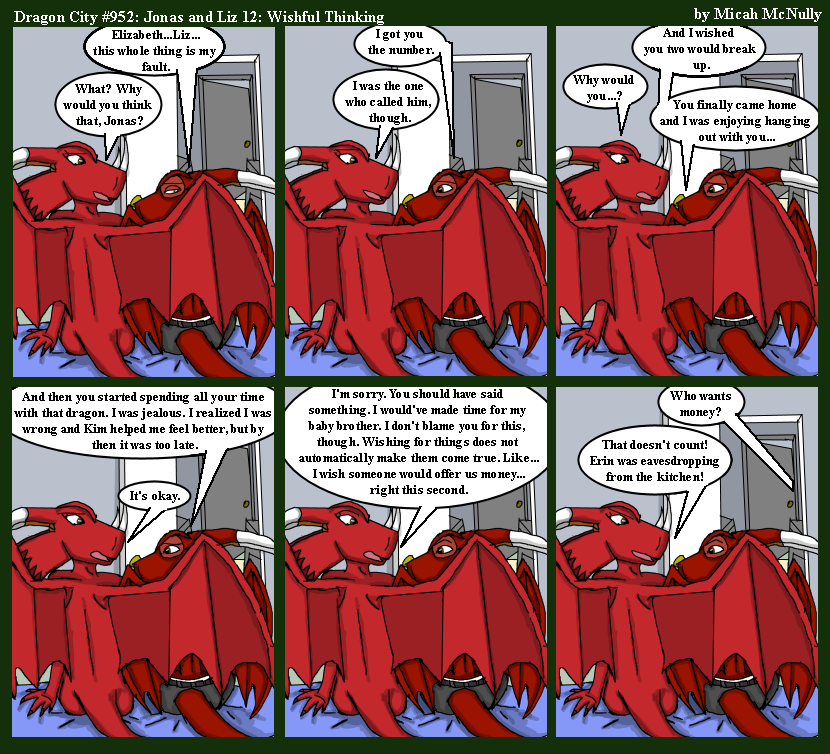 952. Jonas and Liz 12: Wishful Thinking