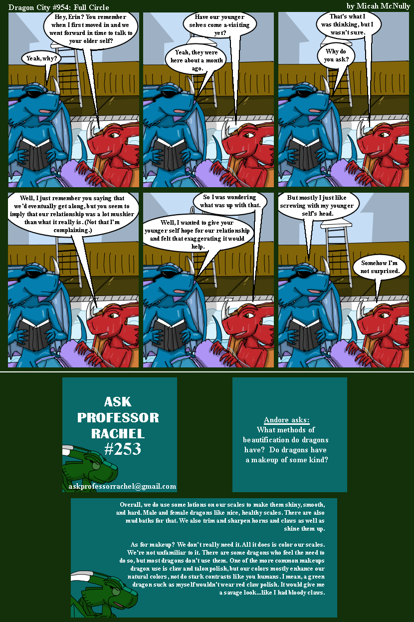 954. Full Circle (With Ask Professor Rachel 253)