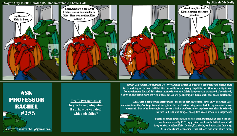 960. Bonded 05: Uncomfortable Call (With Ask Professor Rachel #255)