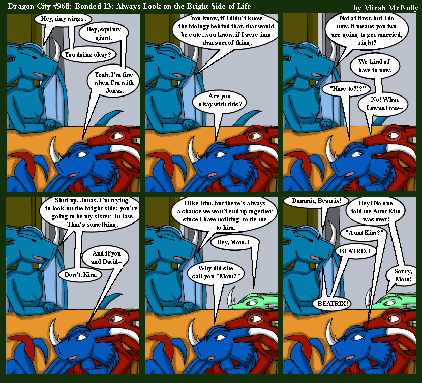 968. Bonded 13: Always Look on the Bright Side of Life