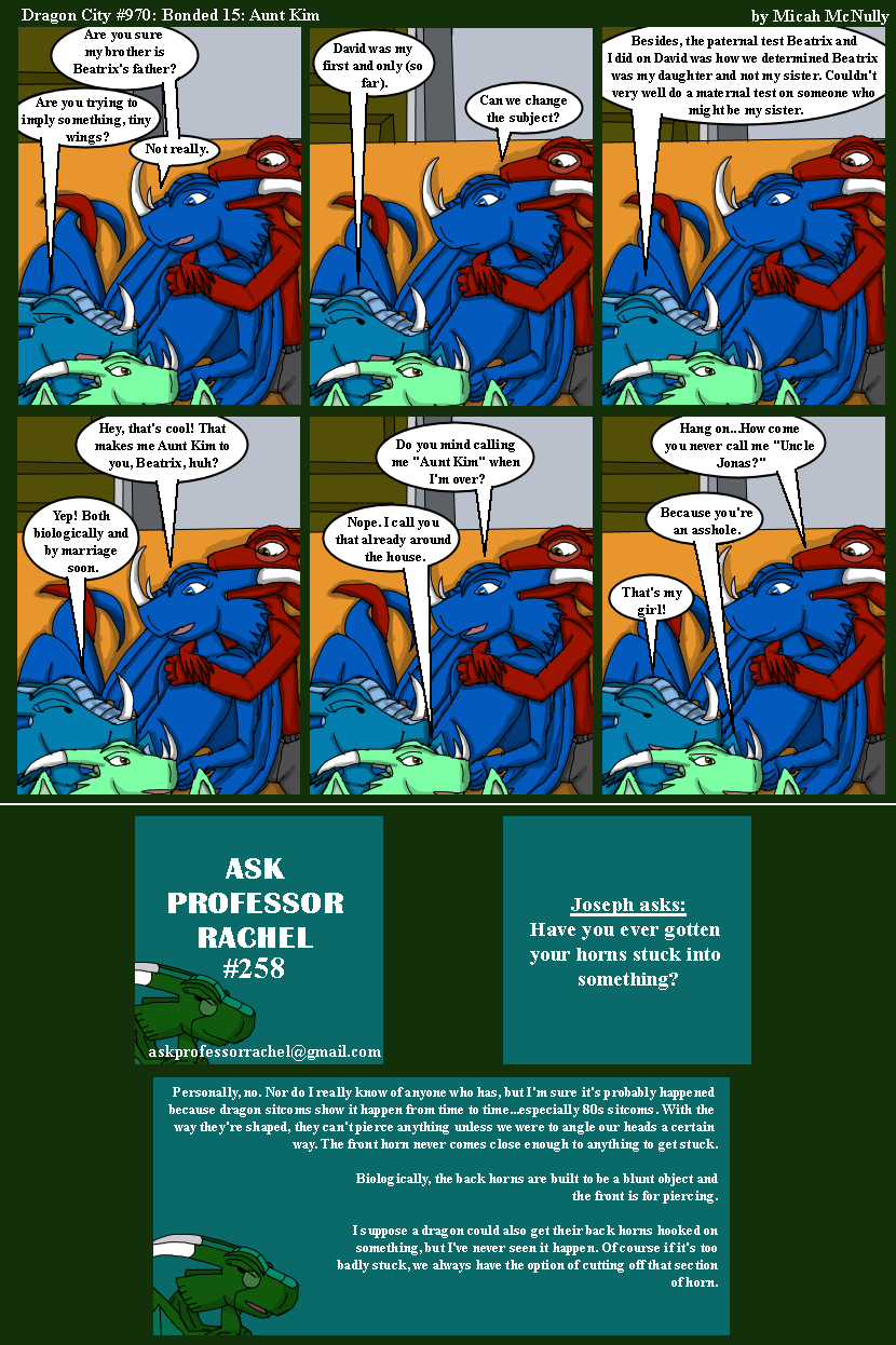 970. Bonded 15: Aunt Kim (With Ask Professor Rachel 258)