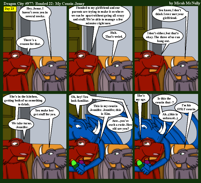 977. Bonded 22: My Cousin Jenny