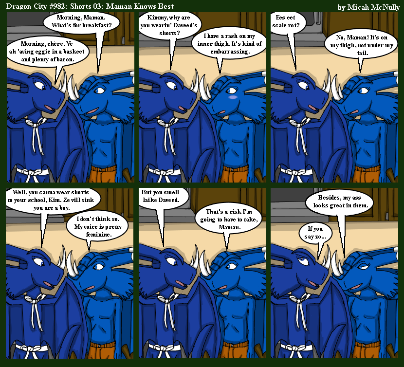 982. Shorts 03: Maman Knows Best