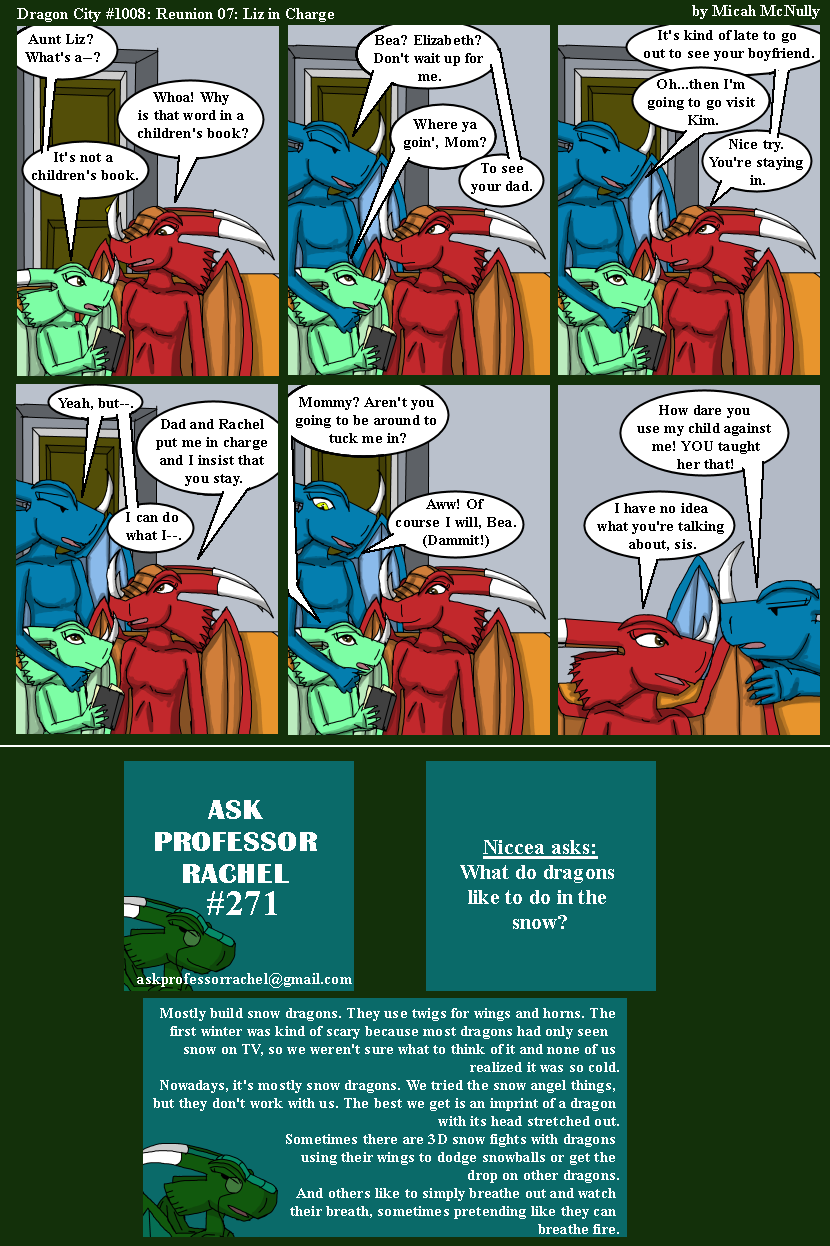 1008. Reunion 07: Liz in Charge (With Ask Professor Rachel #271)