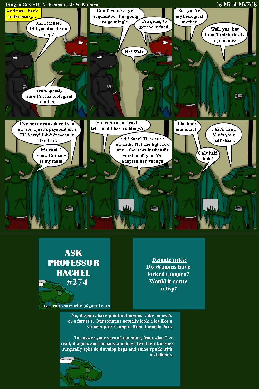 1017. Reunion 14: Yo Mamma (With Ask Professor Rachel #274)