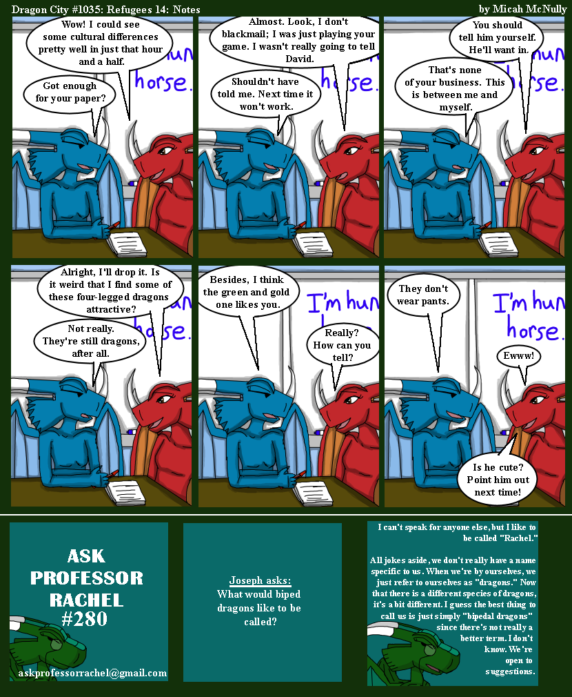 1035. Refugees 14: Notes (With Ask Professor Rachel 280)