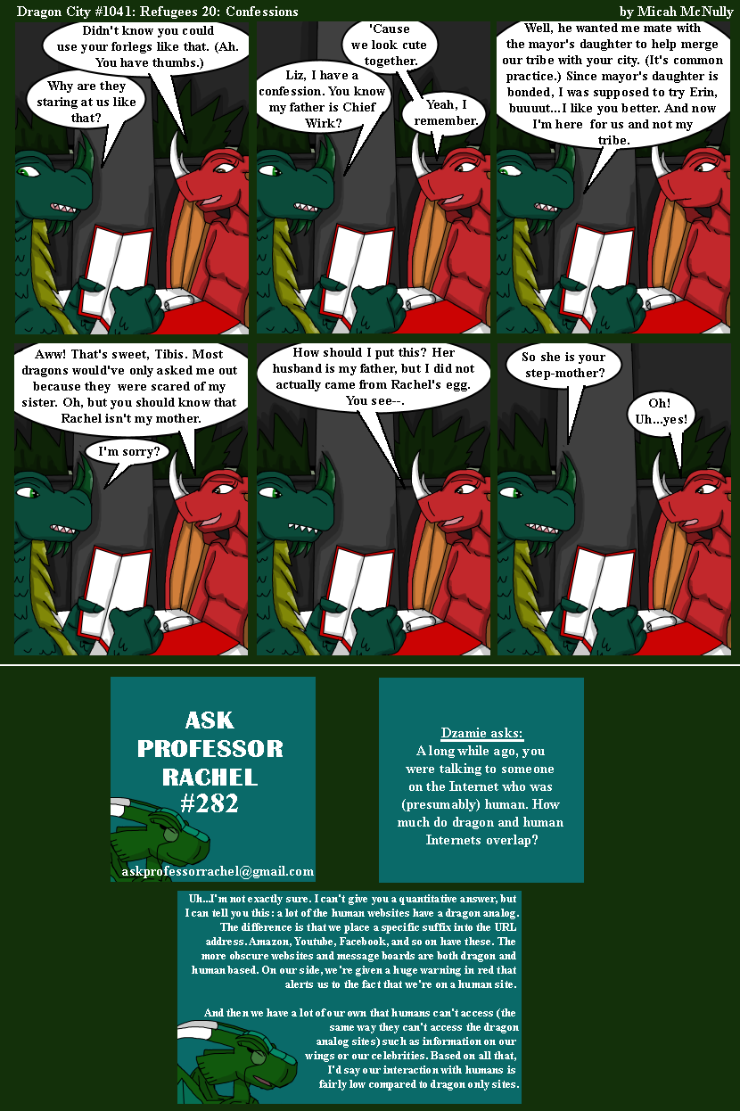 1041. Refugees 20: Confessions (With Ask Professor Rachel 282)