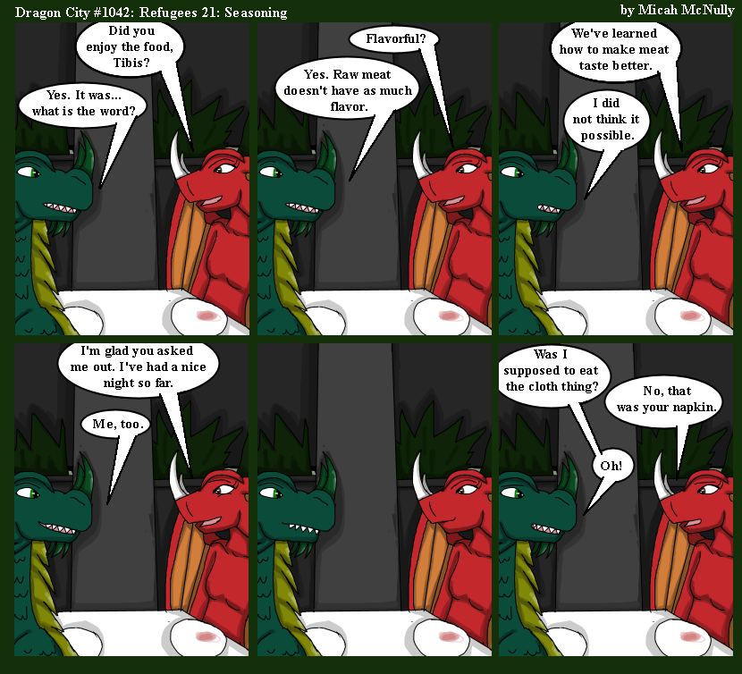 1042. Refugees 21: Seasoning
