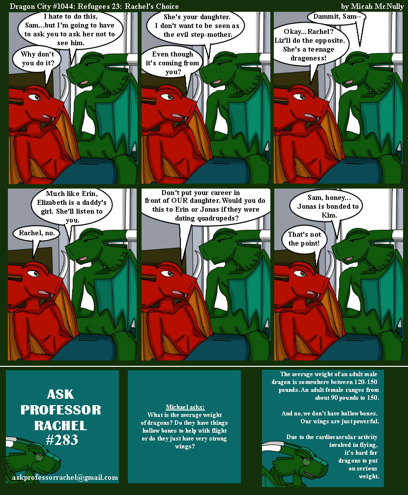 1044. Refugees 23: Rachel's Choice (With Ask Professor Rachel 283)