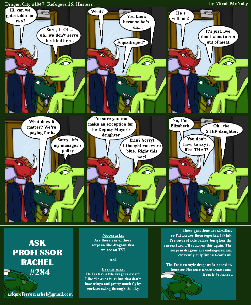 1047. Refugees 26: Hostess (With Ask Professor Rachel 284)