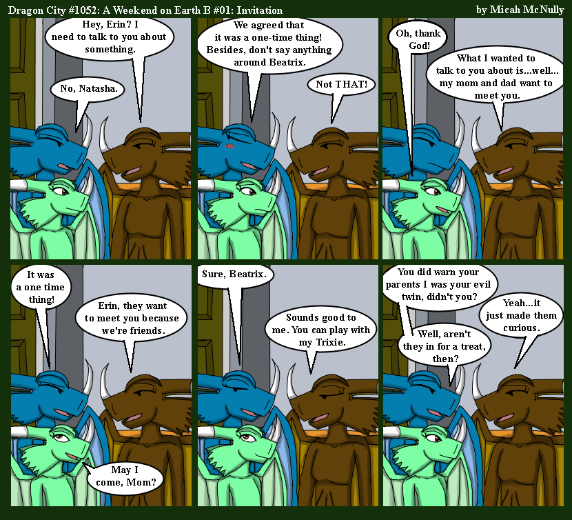 1052. A Weekend on Earth B #1: Invitation 