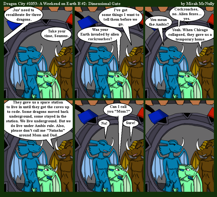 1053. A Weekend on Earth B #2: Dimensional Gate