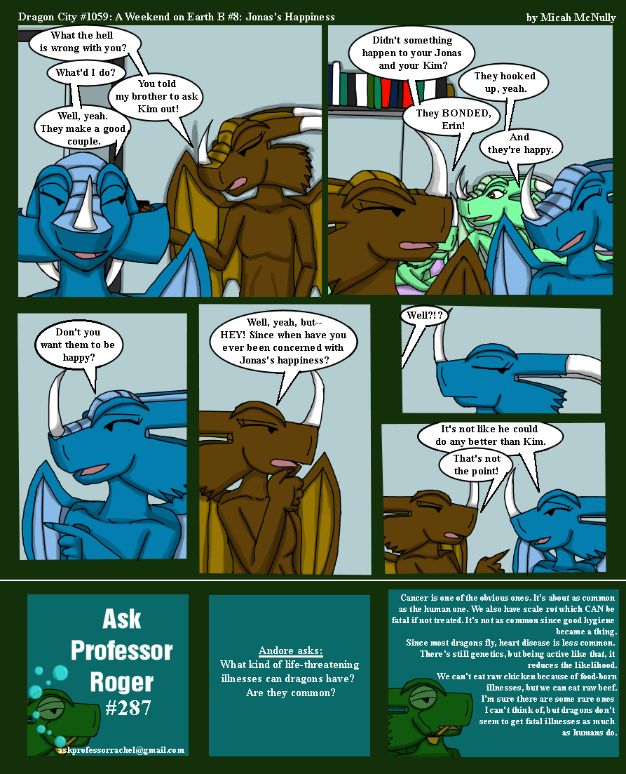 1059. A Weekend on Earth B #8: Jonas's Happiness (With Ask Professor Rachel #287)