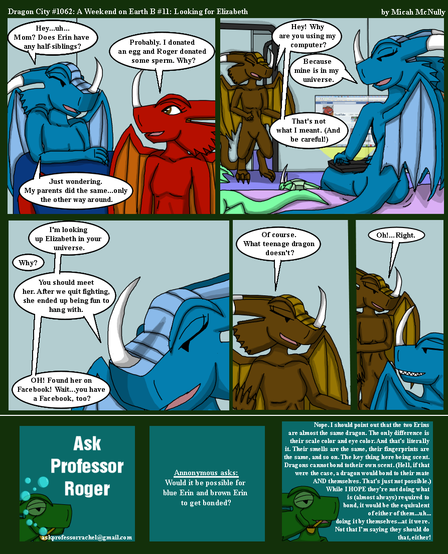 1062. A Weekend on Earth B #11: Looking for Elizabeth (With Ask Rachel #288)