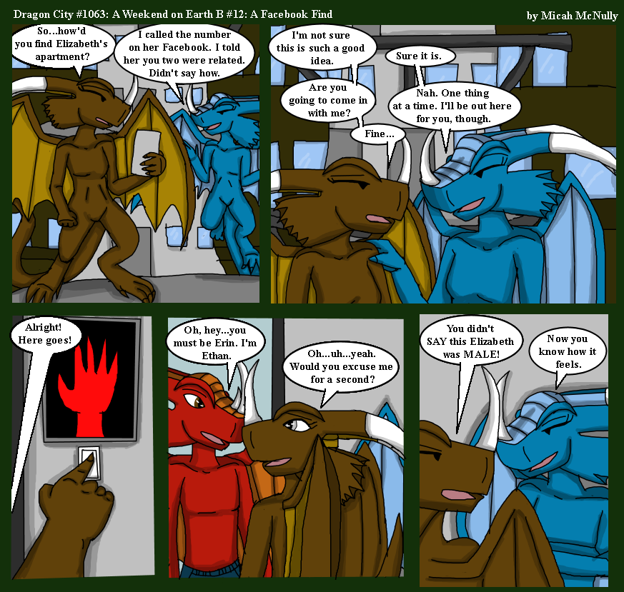 1063. A Weekend on Earth B #12: A Facebook Find