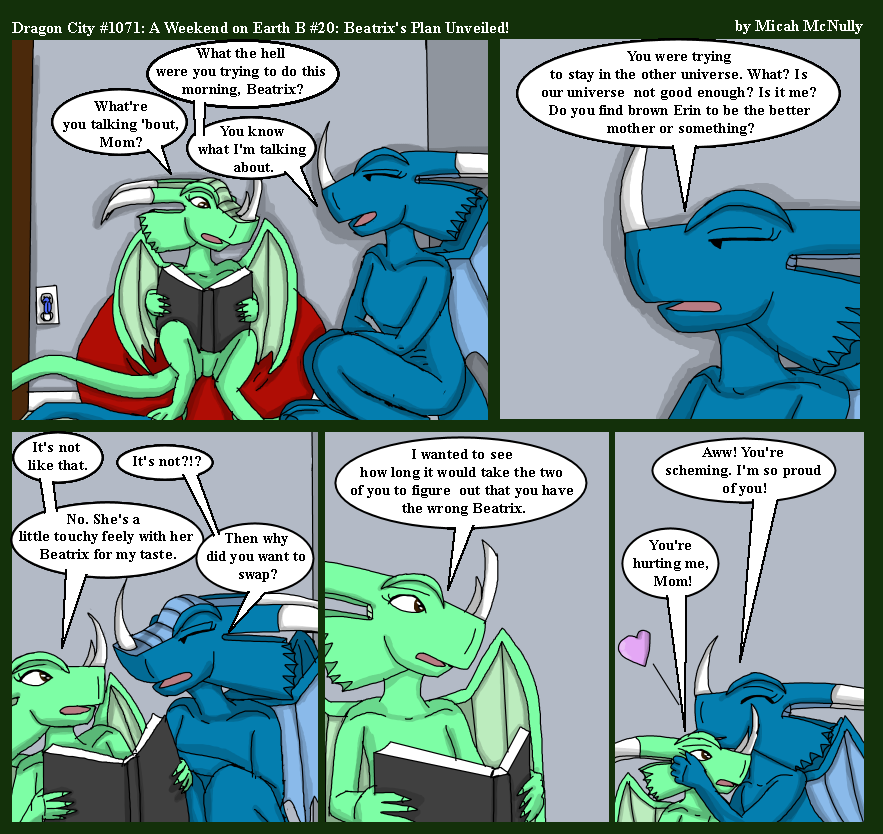 1071. A Weekend on Earth B #20: Beatrix's Plan Unveiled!