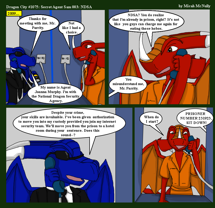 1075. Secret Agent Sam 003: NDSA