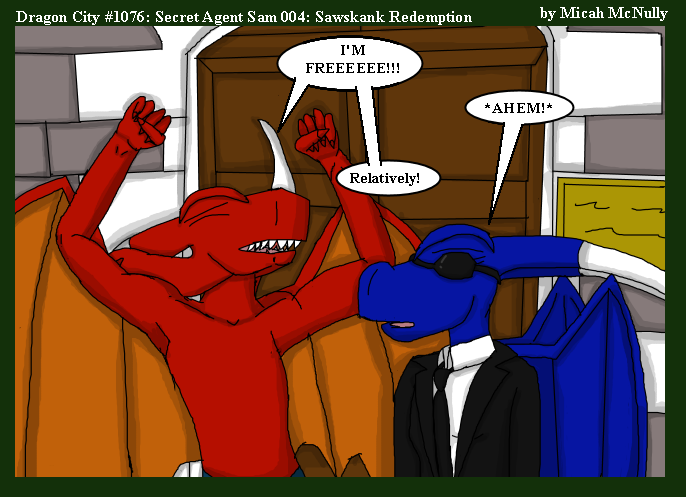 1076. Secret Agent Sam 004: Sawskank Redemption