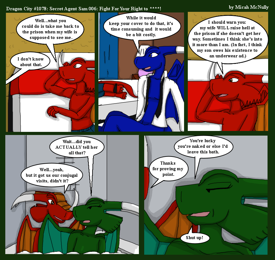 1078. Secret Agent Sam 006: Fight For Your Right to ****!