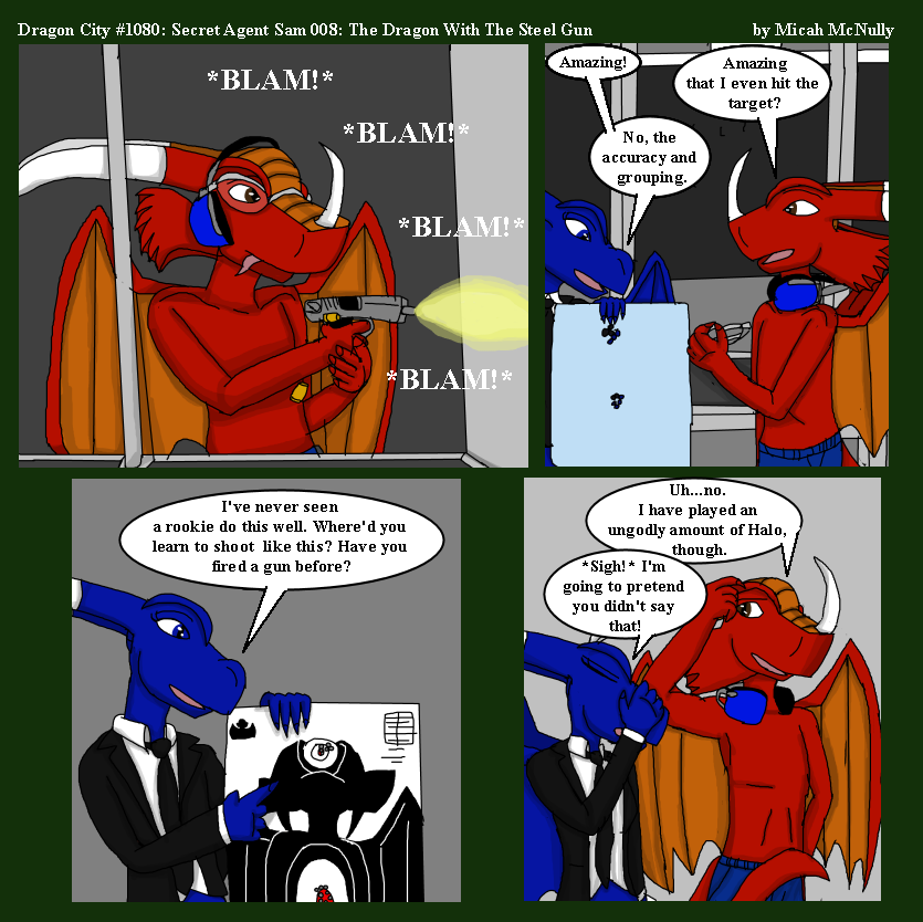 1080. Secret Agent Sam 008: The Dragon With The Steel Gun