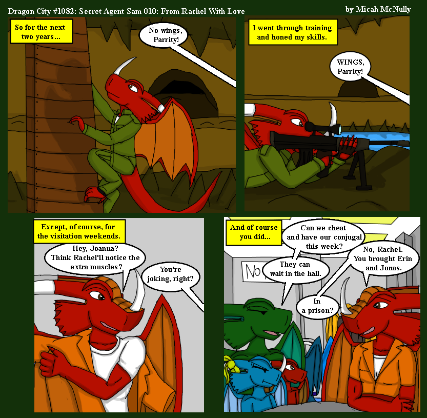 1082. Secret Agent Sam 010: From Rachel With Love