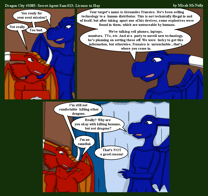 1085. Secret Agent Sam 013: License to Slay 