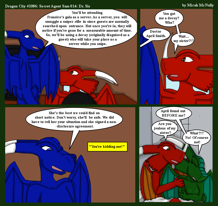 1086. Secret Agent Sam 014: Dr. Sis