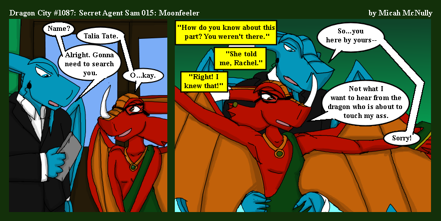 1087. Secret Agent Sam 015: Moonfeeler