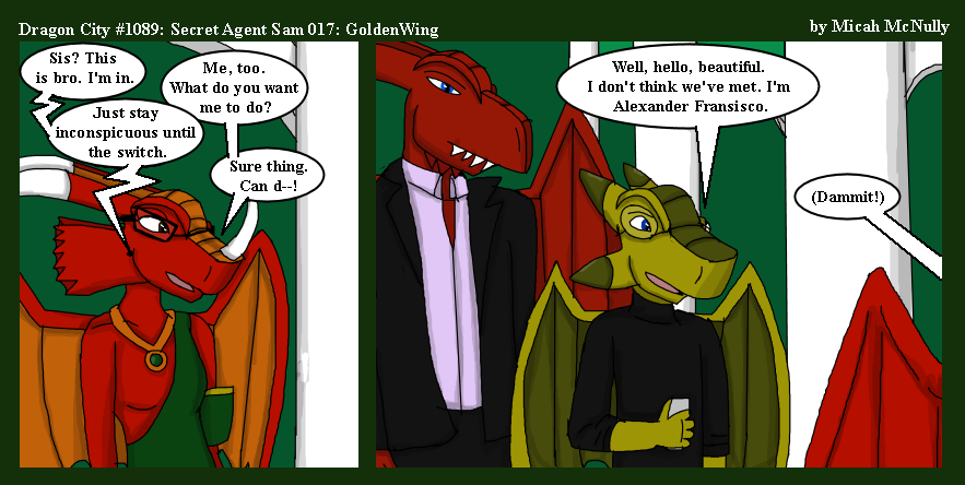 1089. Secret Agent Sam 017: GoldenWing