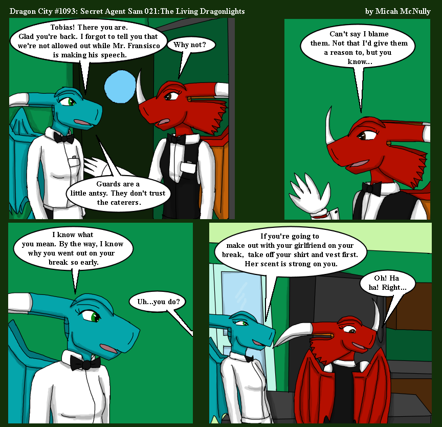 1093. Secret Agent Sam 021: The Living Dragonlights
