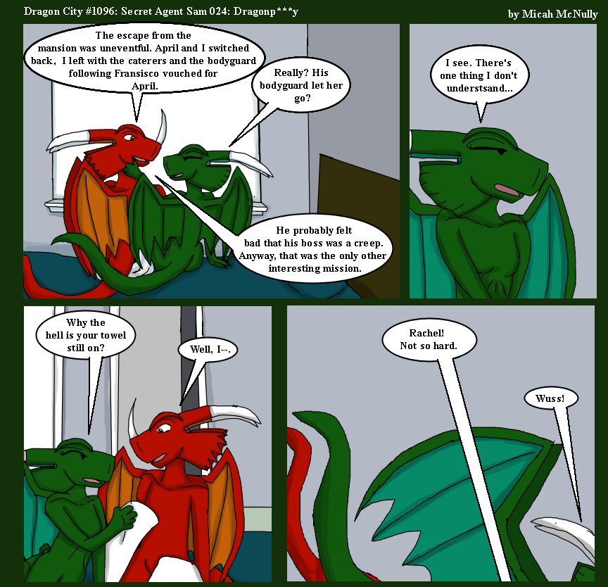 1096. Secret Agent Sam 024: Dragonp***y