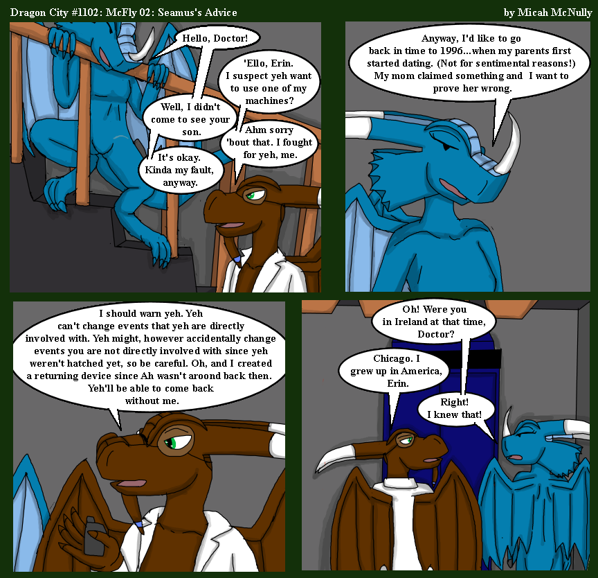 1102. McFly 02: Seamus's Advice