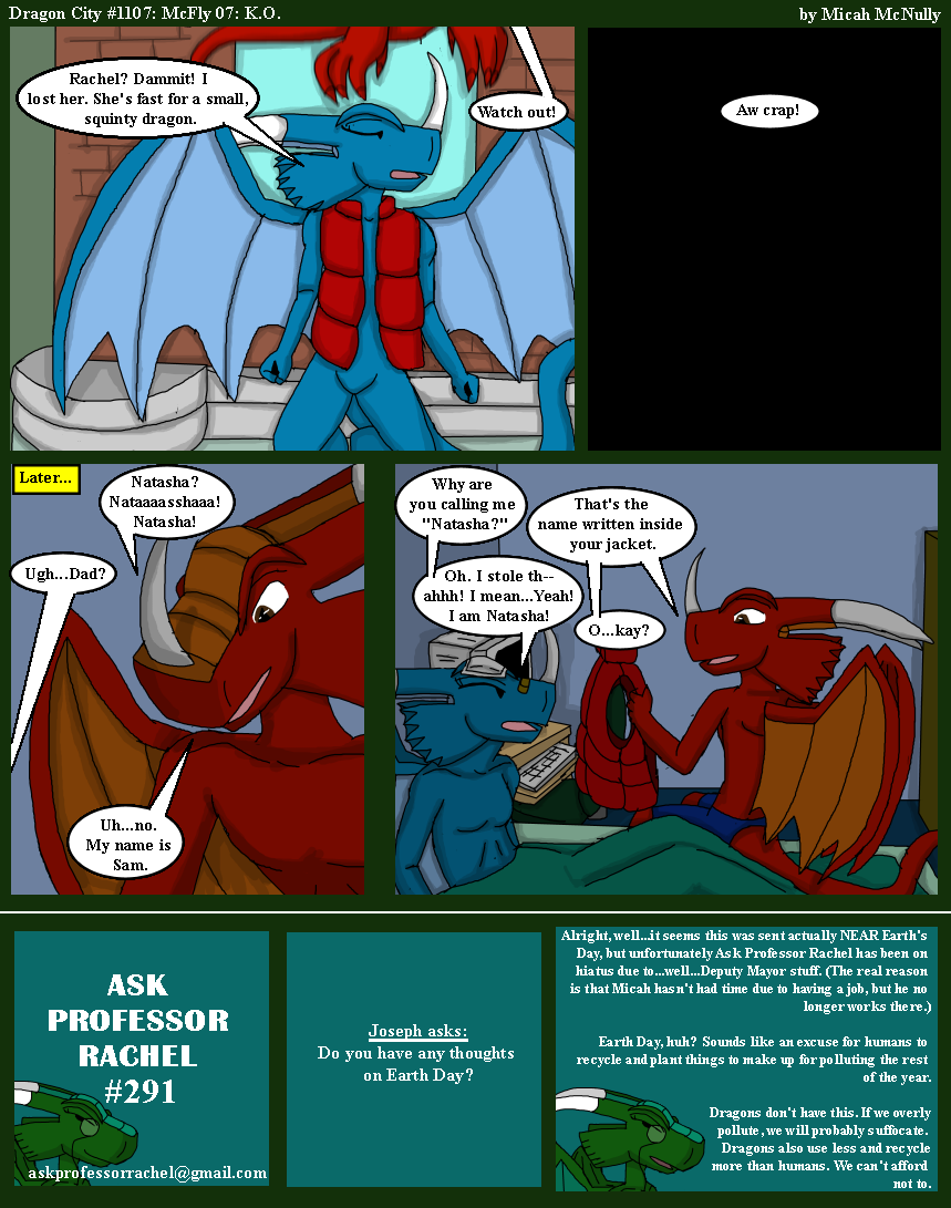 1107. McFly 07: K.O. (With Ask Professor Rachel 291)